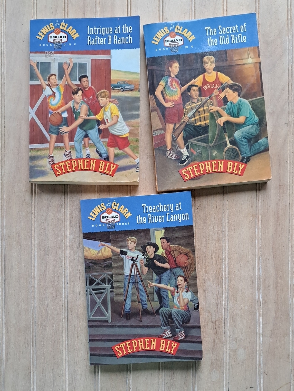 Stephen Bly Lewis & Clark Squad Books 1–3 Paperback Set Christian Adventure